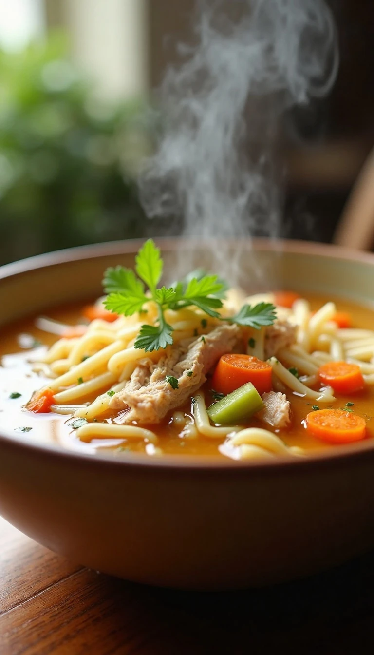 Instant Pot Chicken Noodle Soup Made Easy