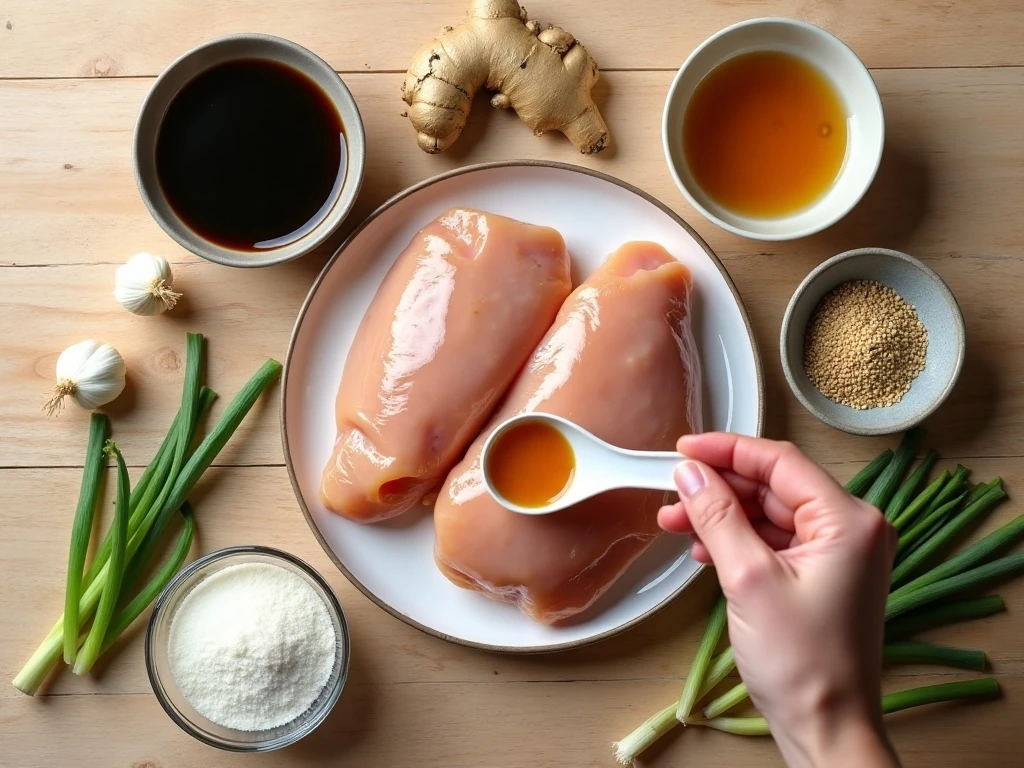 Ingredients for easy Instant Pot chicken teriyaki