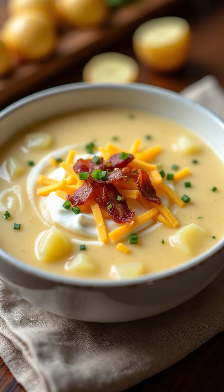 Creamy Potato Soup in the Instant Pot: Easy Dinner Recipe