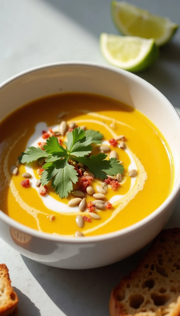 Easy Instant Pot Curried Cauliflower Soup Recipe
