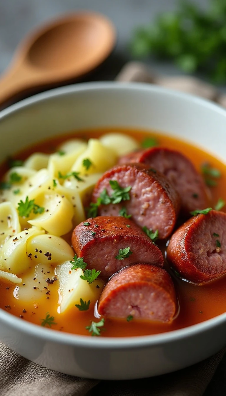Easy Instant Pot Kielbasa and Cabbage Recipe