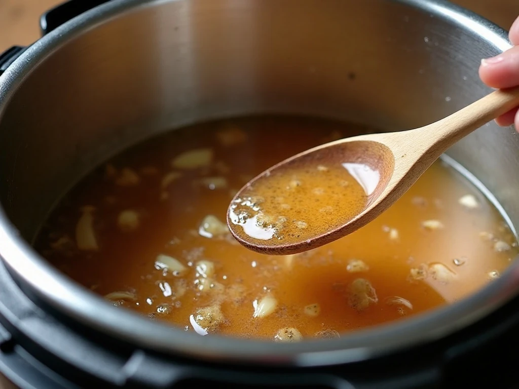 Deglazing the Instant Pot before pressure cooking pork chops