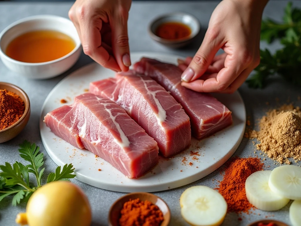 Ingredients for easy Instant Pot pulled pork