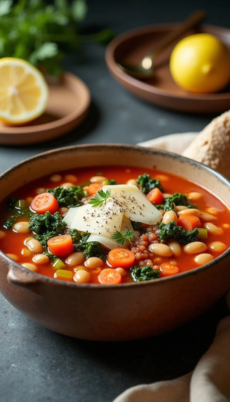 Hearty Italian Bean Soup Recipe (Easy & Comforting)
