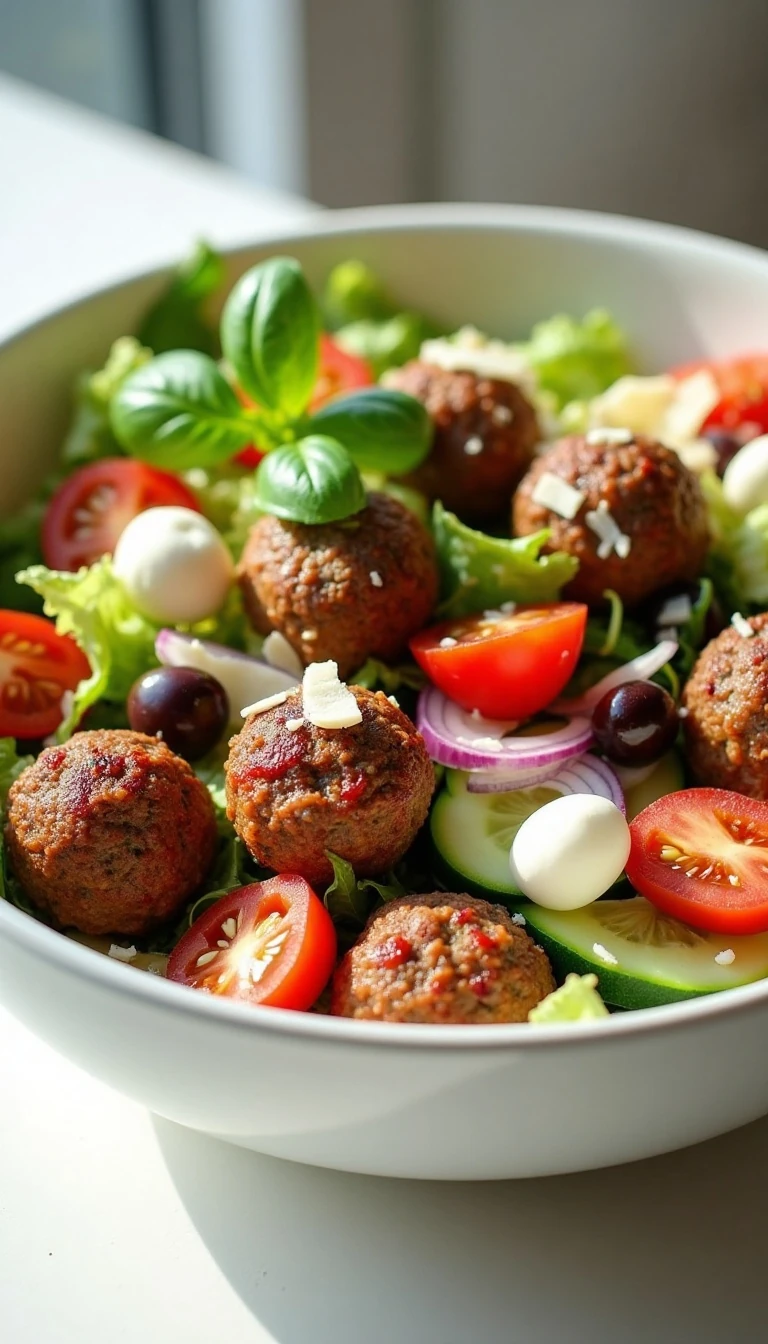 Italian Meatball Salad: A Fresh Twist on a Classic