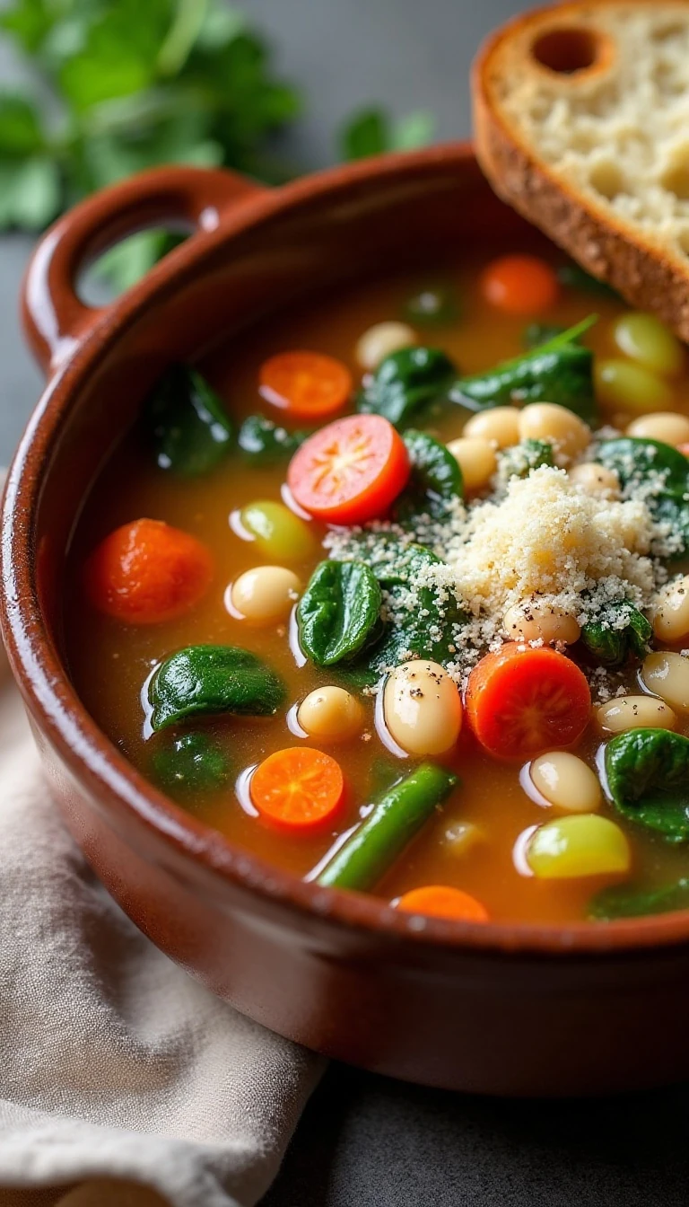 Easy Homemade Italian Vegetable Soup Recipe