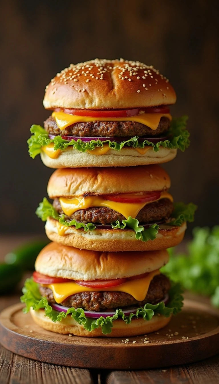 Jalapeño Cheddar Burgers with a Flavorful Kick