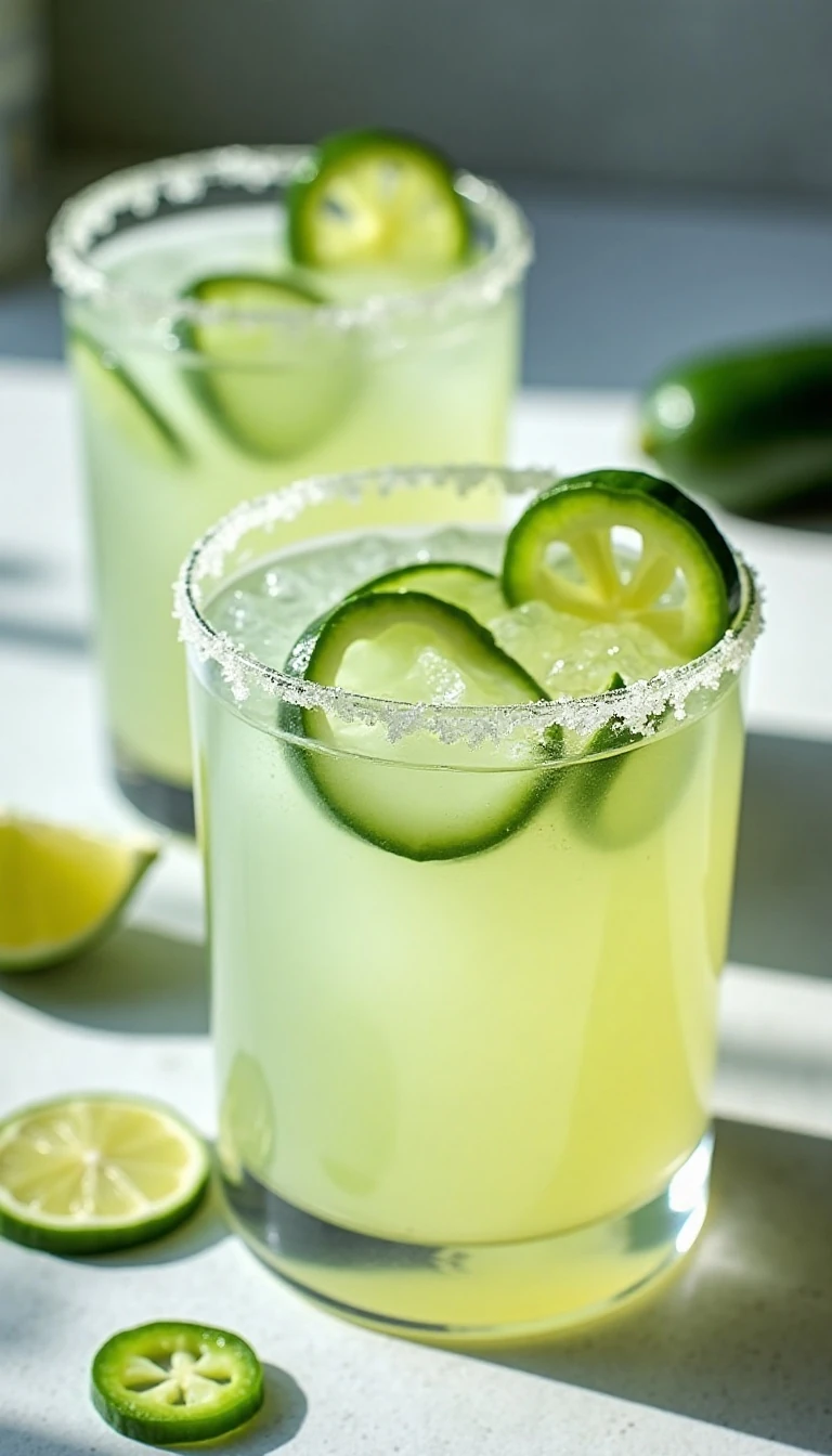 Jalapeño Cucumber Margarita Recipe: Spicy, Fresh & Easy