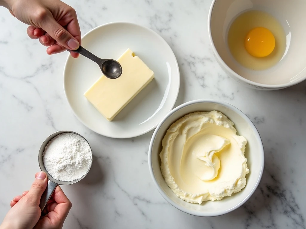 Three ingredients for keto cheesecake fat bombs