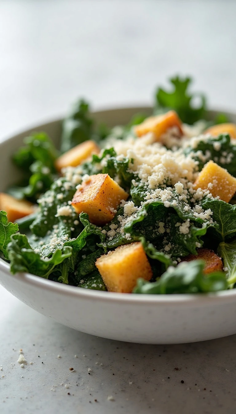 Kale Caesar Salad: A Fresh Twist on a Classic