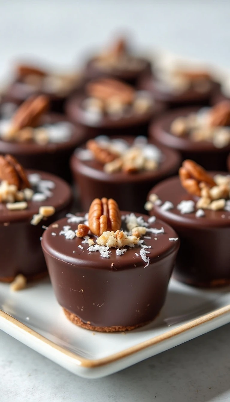 Easy Keto Chocolate Bark Cupcakes Recipe