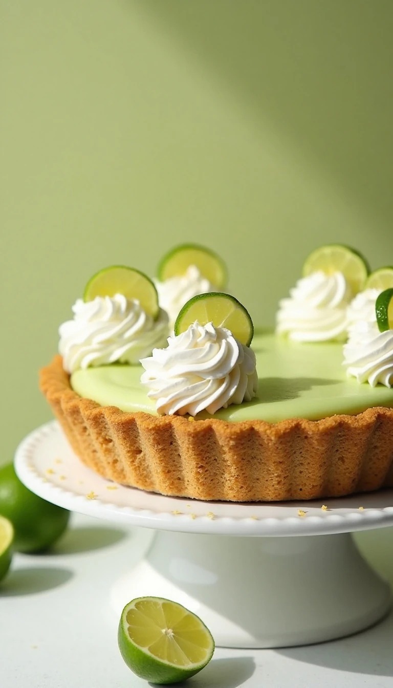 Easy Key Lime Pie Recipe with Creamy Citrus Filling
