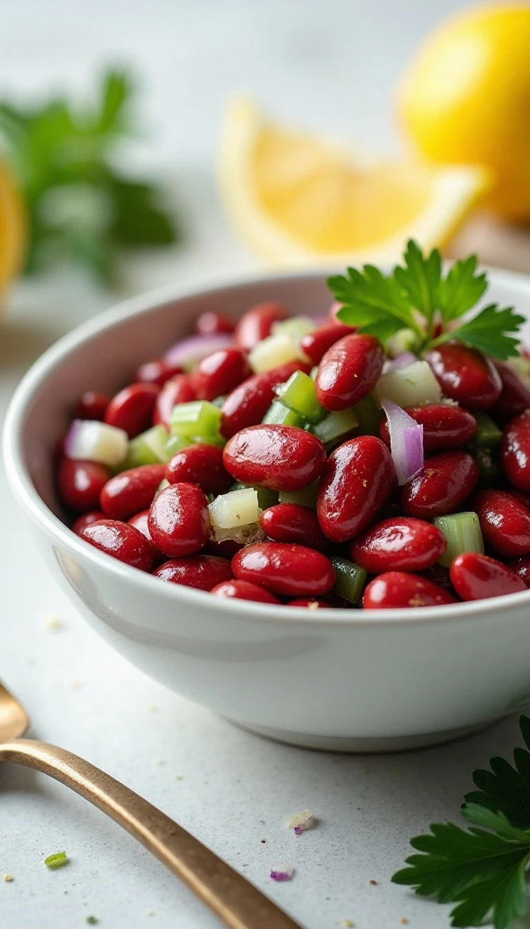 Easy and Refreshing Kidney Bean Salad Recipe