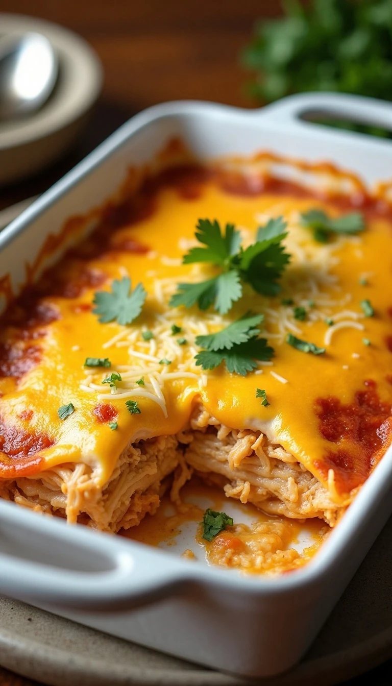 Layered Chicken Enchilada Bake Recipe Everyone Will Love