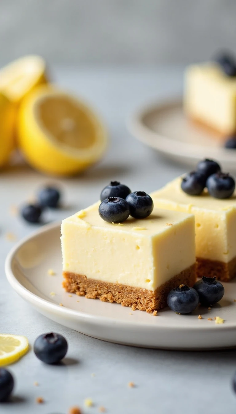 Lemon Blueberry Cheesecake Bars Everyone Will Love