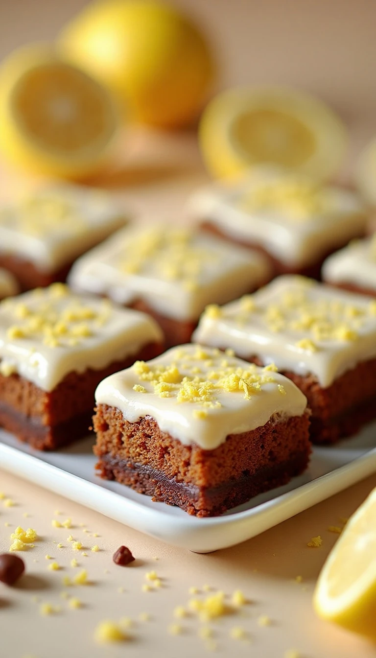 Easy Lemon Brownies Recipe (Fudgy & Tart!)