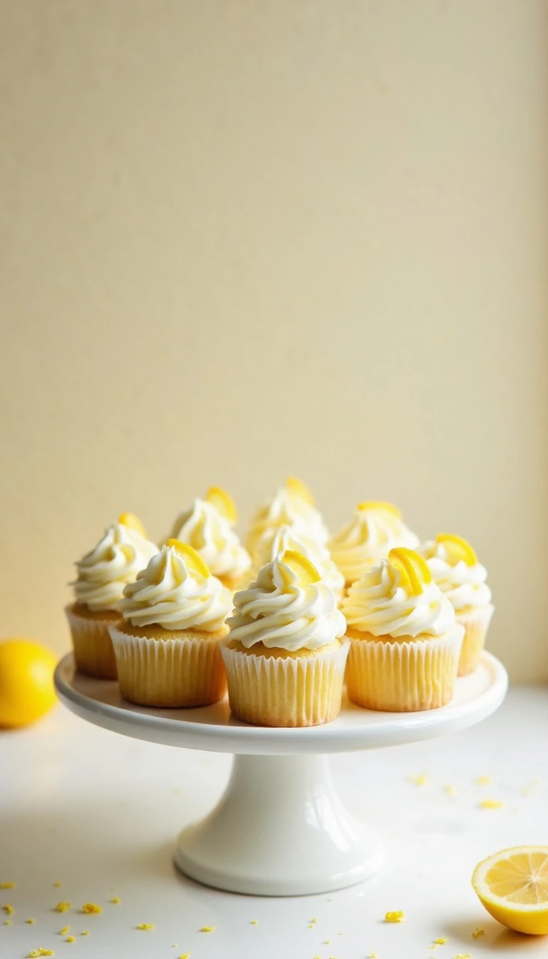 Lemon Chiffon Cupcakes: Light, Fluffy, and Irresistible