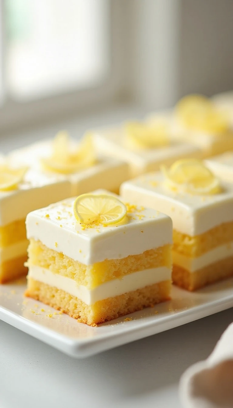 Easy Lemon Love Cake Recipe with Ricotta and Creamy Pudding Topping