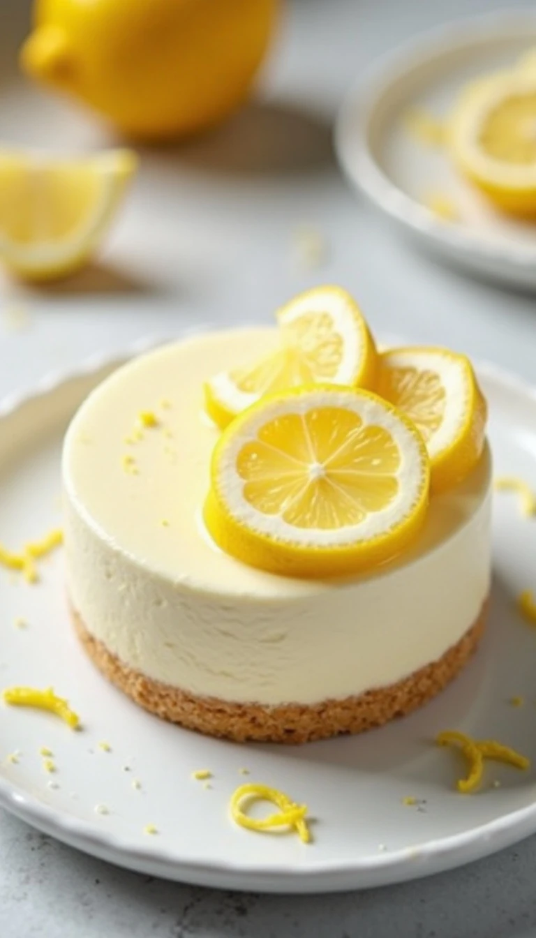 Easy Lemon Mousse Cake Recipe (Light & Refreshing)