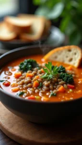 Hearty Lentil Vegetable Soup Recipe for a Cozy, Healthy Dinner