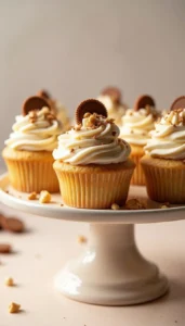 Light and Creamy Peanut Butter Cupcakes Recipe