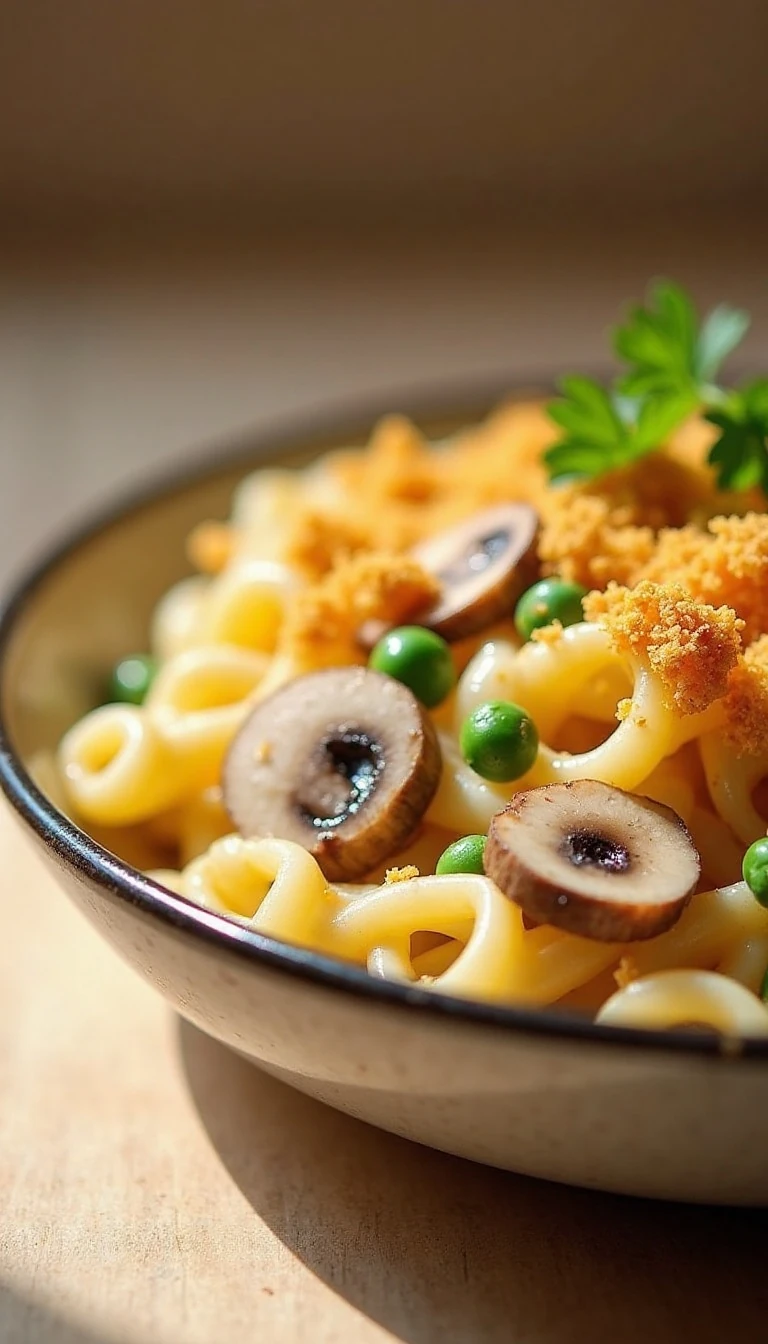 Light and Healthy Tuna Noodle Casserole Recipe