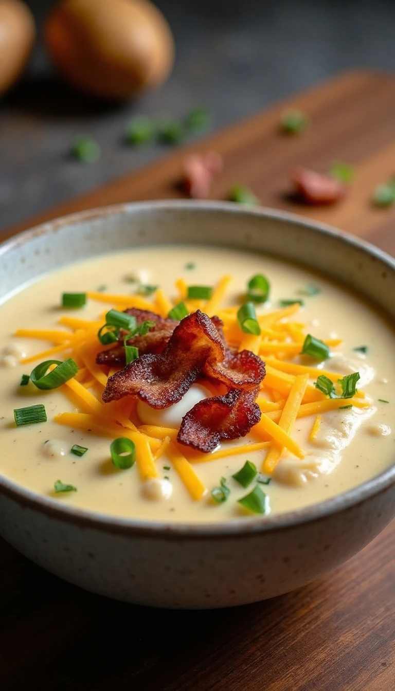 Ultimate Loaded Baked Potato Soup Recipe
