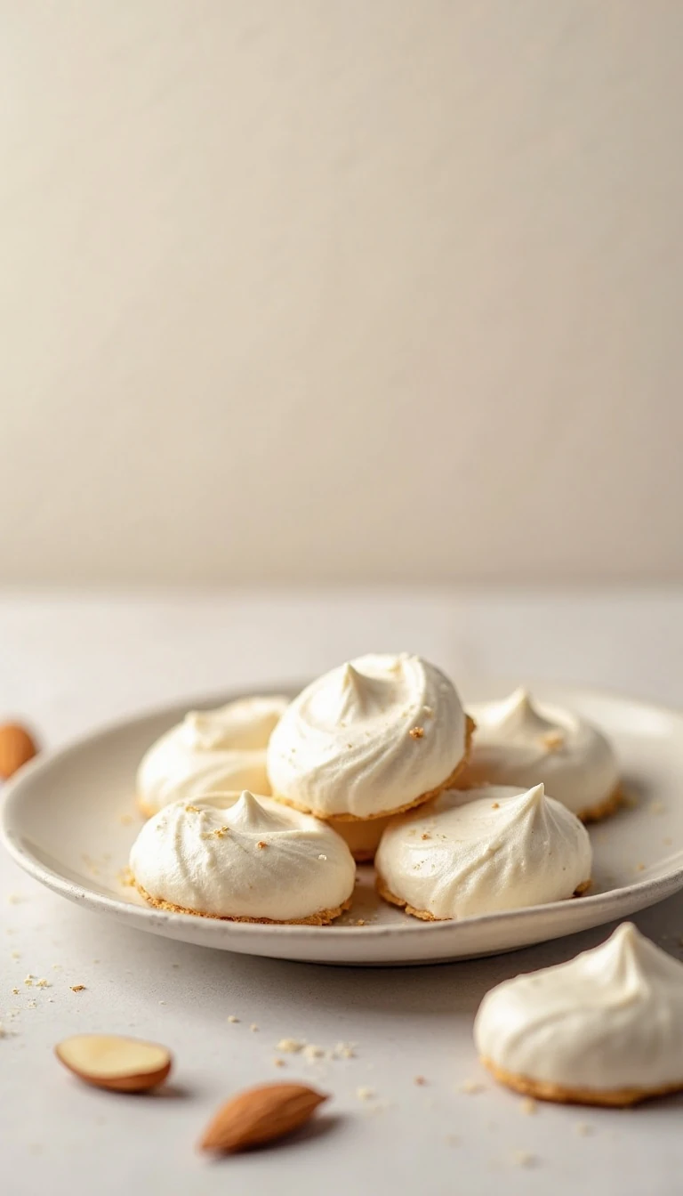 Low-Carb Almond Meringue Cookies Recipe