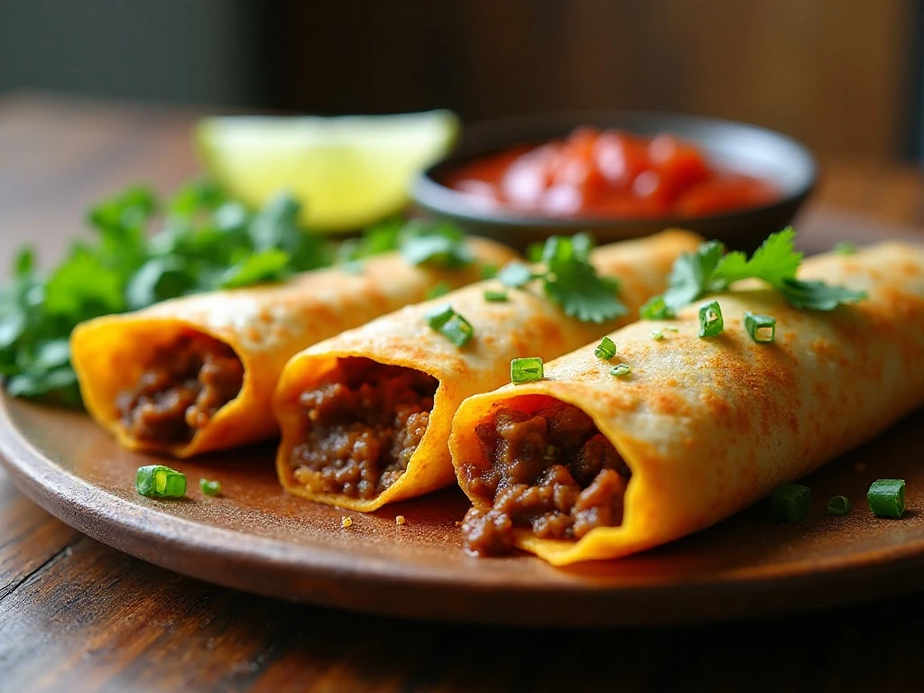 Reheated low-carb beef tamales ready to serve