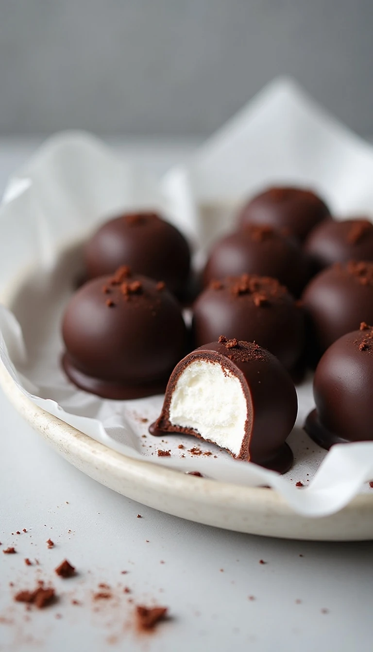 Sugar-Free Keto Chocolate Covered Marshmallows Recipe
