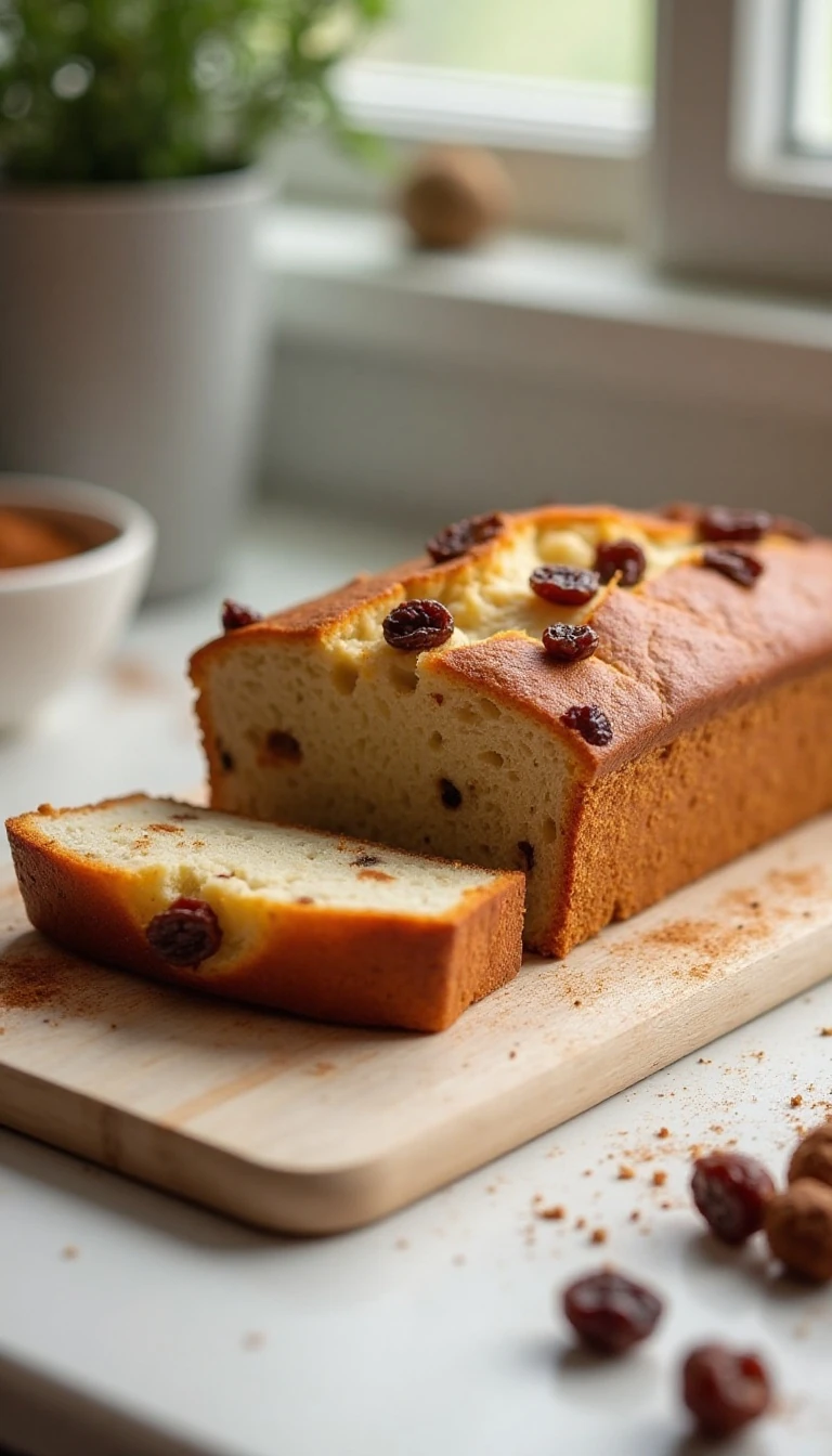 Low-Carb Cinnamon Raisin Bread Recipe