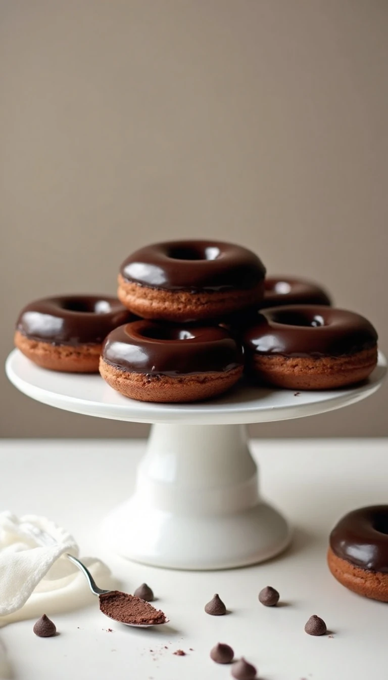 Low-Carb Double Chocolate Donuts Recipe