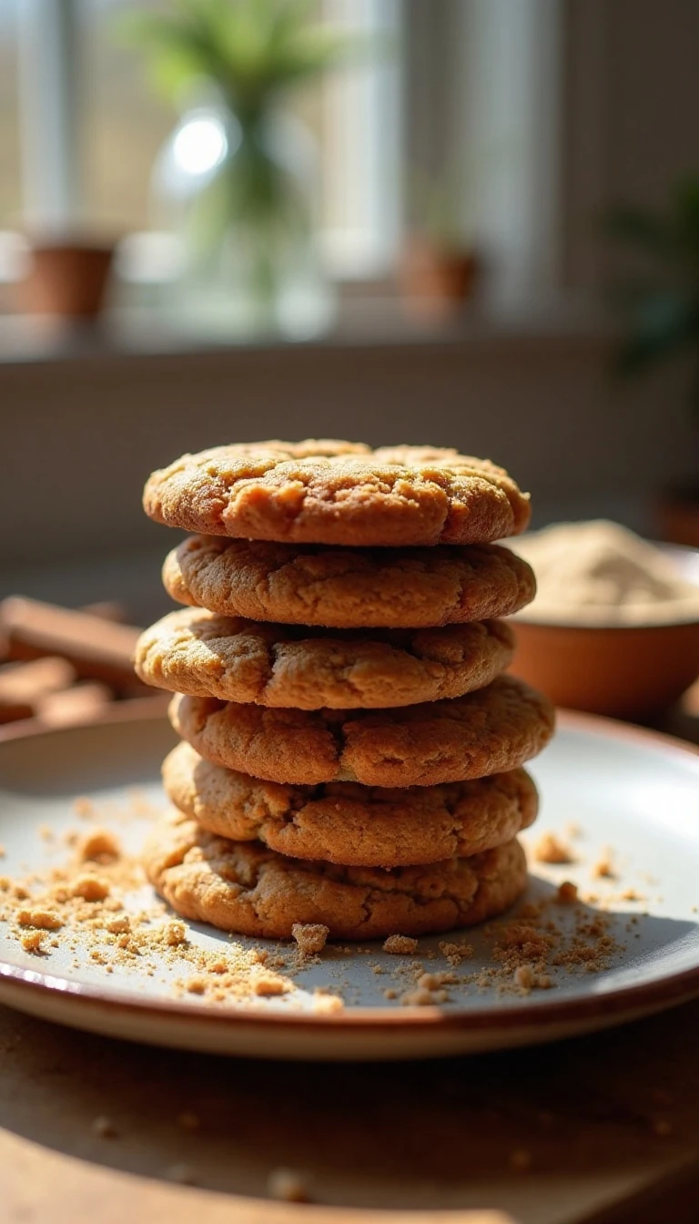 Easy Low-Carb Molasses Cookies Recipe (Soft & Chewy)