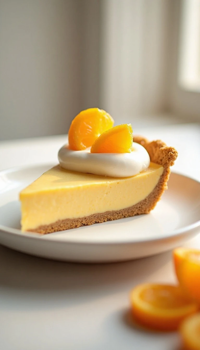 Easy Mandarin Orange Pie Recipe: A Creamy No-Bake Citrus Dessert