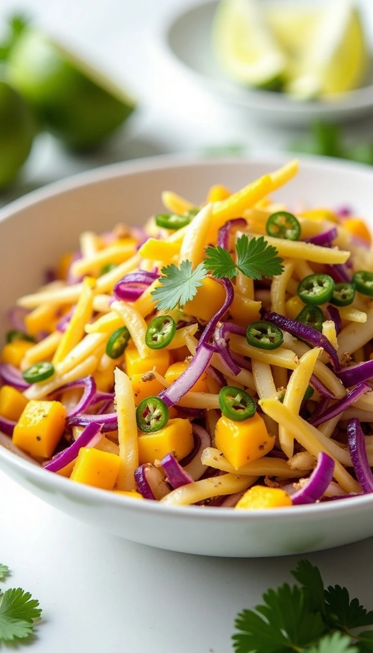 Easy and Refreshing Mango Slaw Recipe