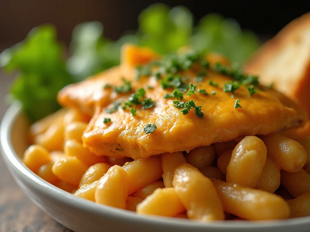 Cheesy Manwich chicken pasta with simple dinner sides