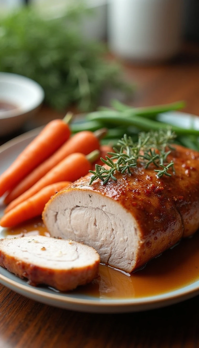Easy Maple Glazed Pork Loin Recipe
