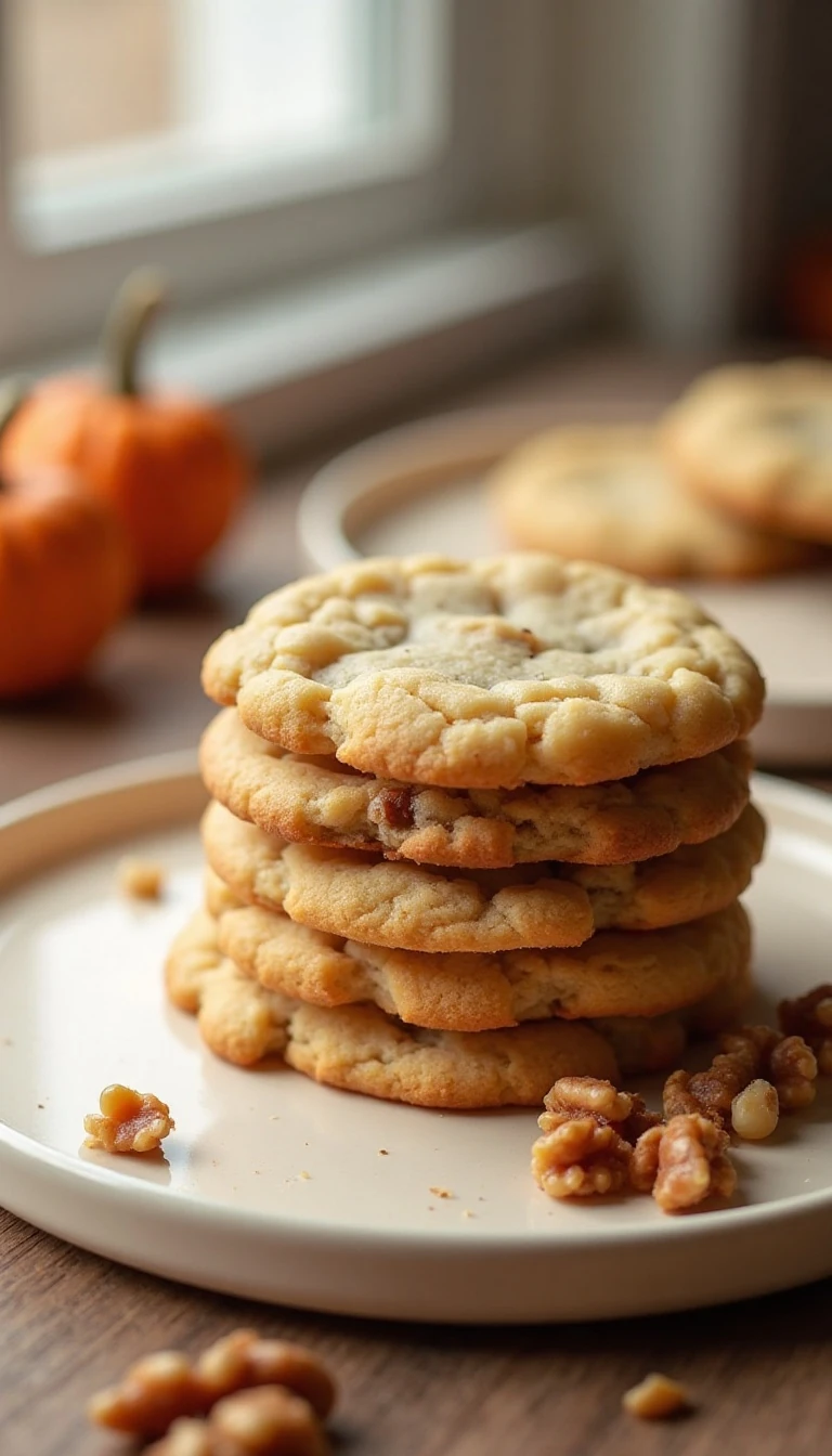 Easy Maple Walnut Cookies Recipe