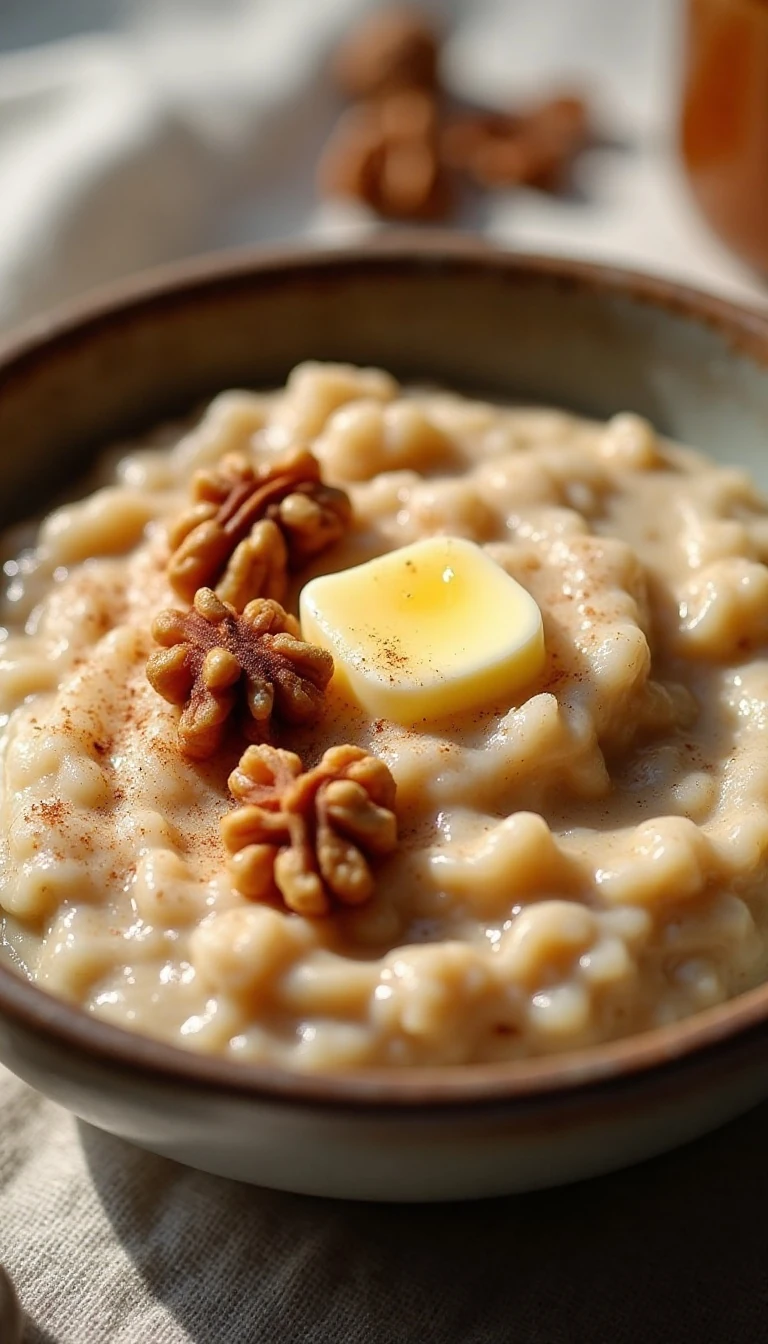 Maple Walnut Noatmeal: Delicious Keto Low-Carb No-Oat Oatmeal