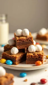 Marshmallow Dream Bars With M&M’s Everyone Loves