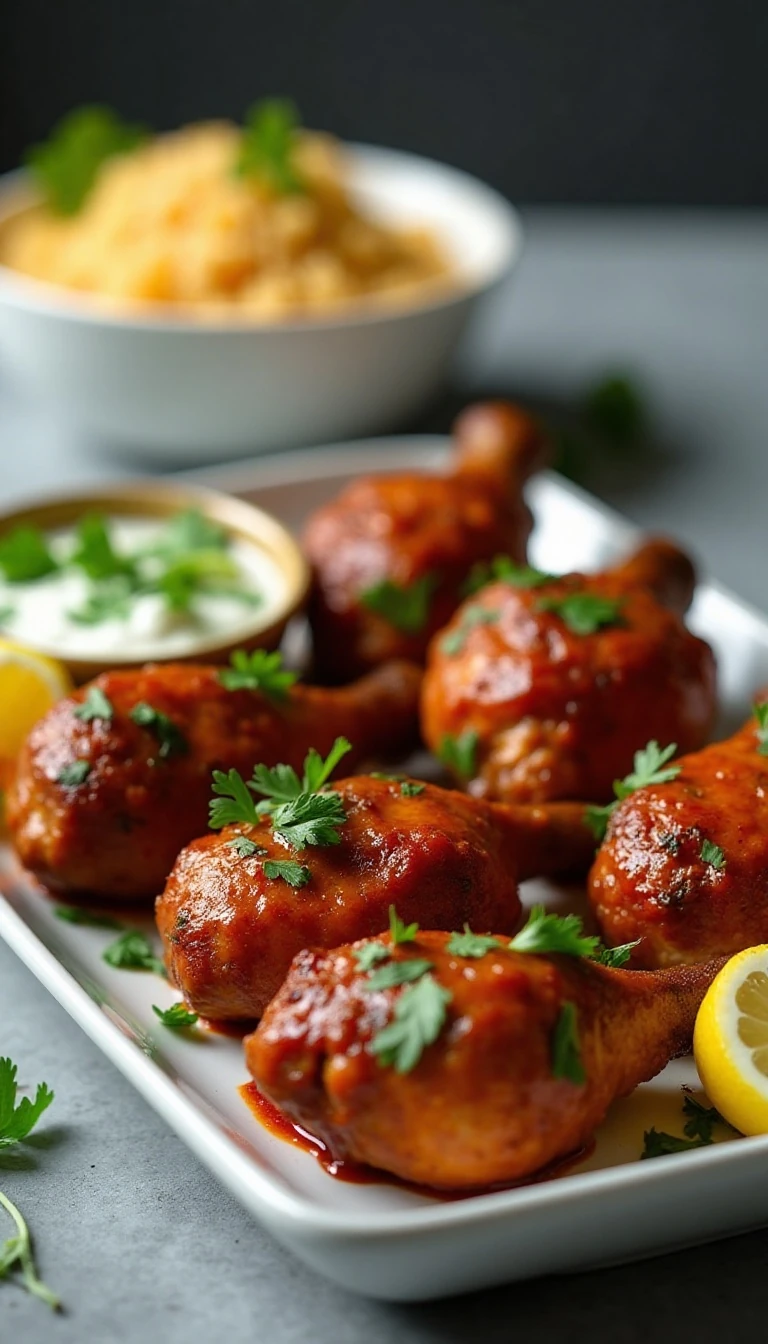 Spicy Masala Chicken Drumsticks Recipe