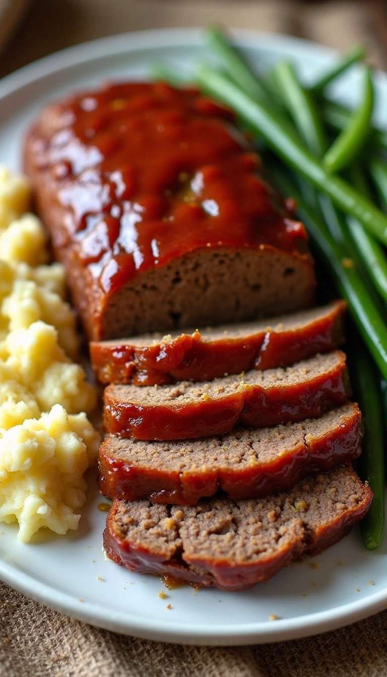 The Best Meatloaf Recipe with a Mouthwatering Glaze