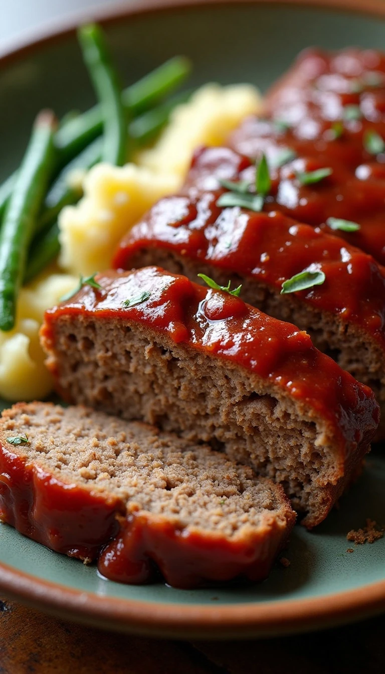 Easy Meatloaf with No Breadcrumbs (Gluten-Free & Juicy)