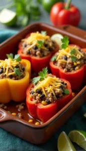 Mexican Quinoa-Stuffed Peppers Recipe Made Easy
