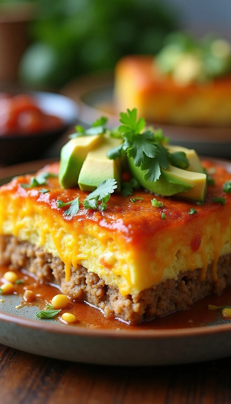 Mexican Slow Cooker Breakfast Casserole Recipe