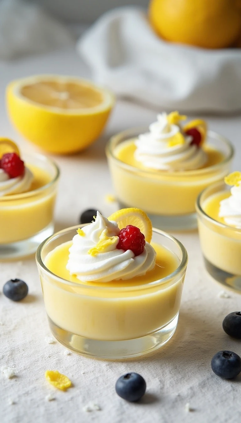 Easy Meyer Lemon Pudding Recipe: Creamy Stovetop Dessert