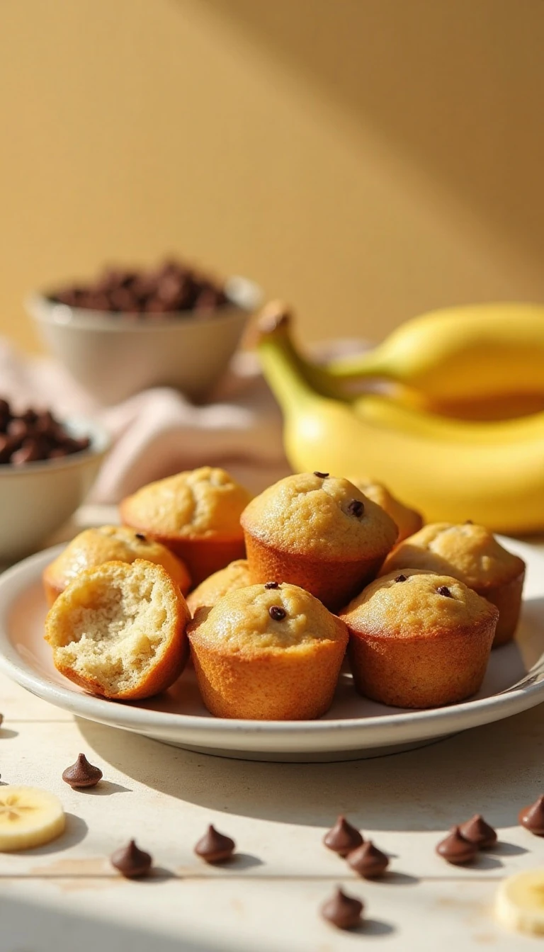 Easy Mini Banana Muffins Recipe for a Quick Breakfast