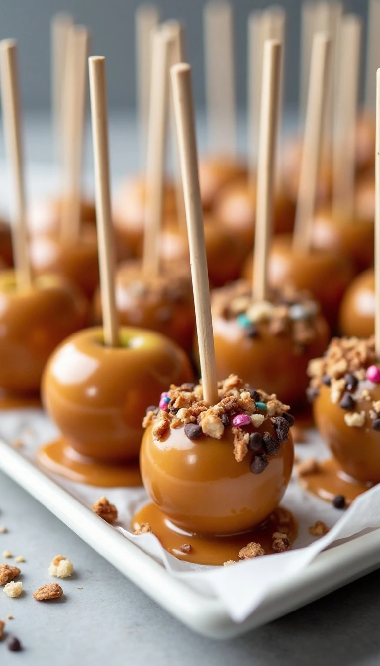 Mini Caramel Apple Pops Recipe: Easy Bite-Sized Candy Treats