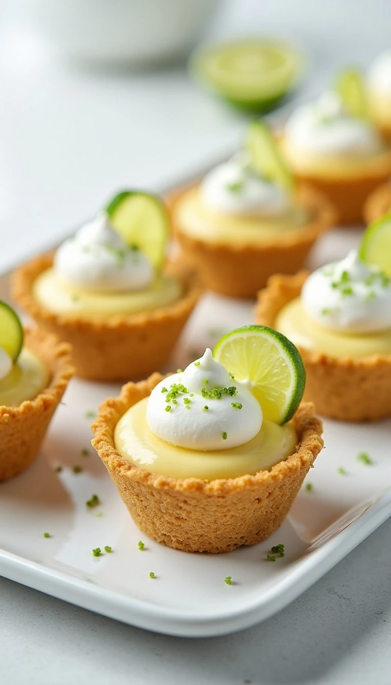 Easy Mini No-Bake Key Lime Pies Recipe