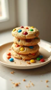 Chewy M&M Cookies with Shortening (Perfect Texture Recipe)